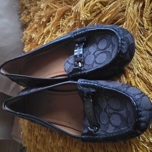 Coach Women's Black Loafers